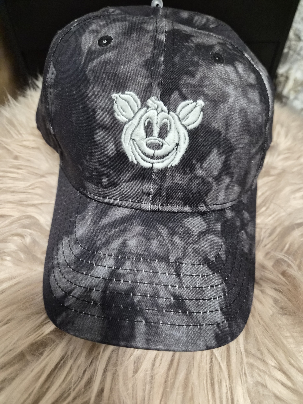 Disney Halloween MickeyBlack Tie-Dye Baseball Cap
